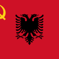 Bandera de Albania 1944