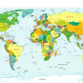 political world map 603