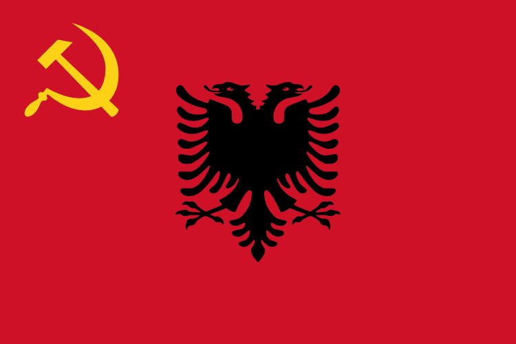 Flag of Albania 1944